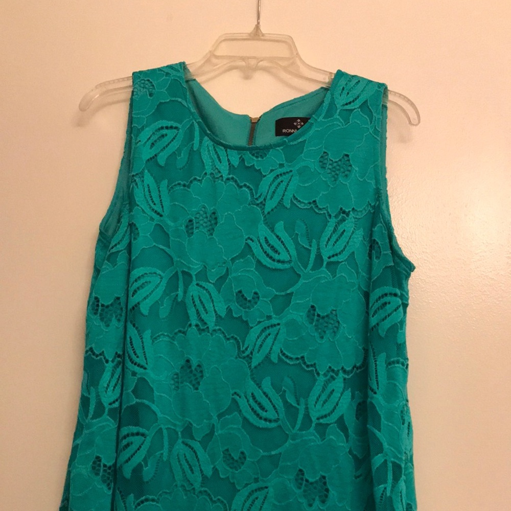 RONNI. NICOLE lace lined dress